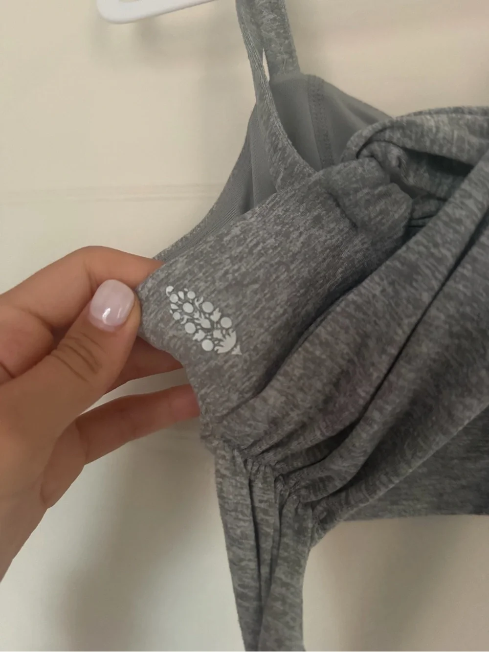 Free People movement wrap sports bra / top